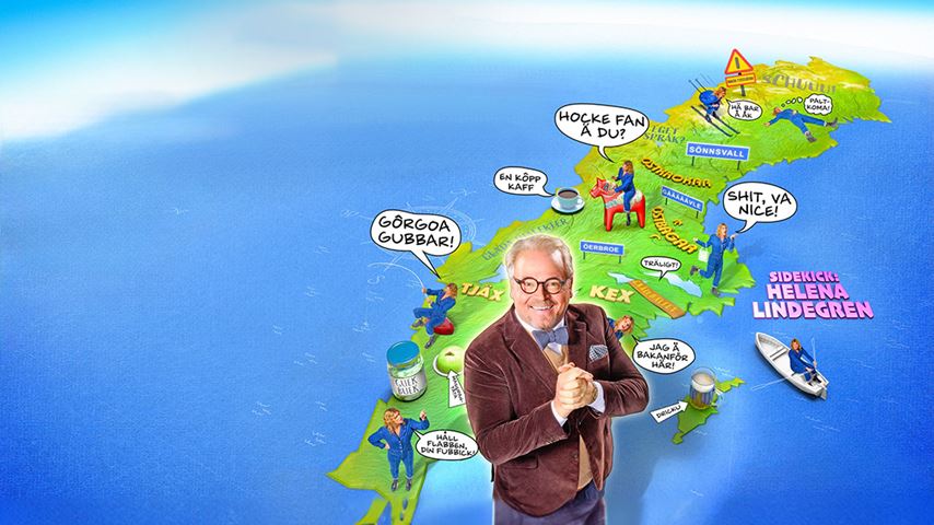 Stora dialektshowen - Av och med Fredrik Lindström