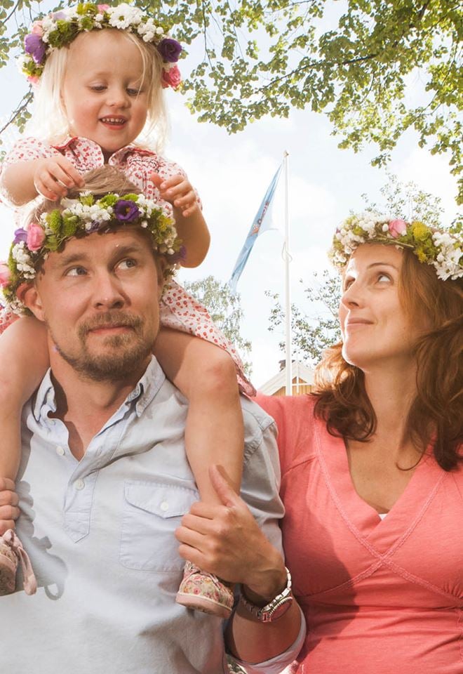 Midsommarfirande i Lisebergsparken