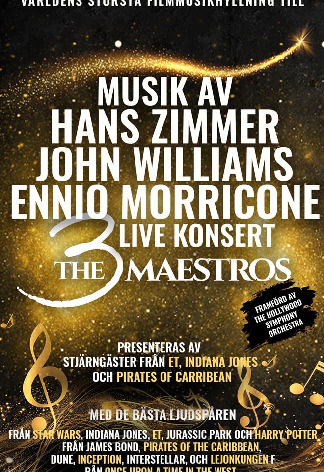 The music of Hans Zimmer, Williams & Morricone