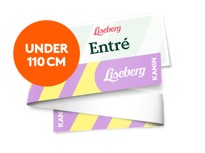 Entré + Åkpass Kanin under 110 cm