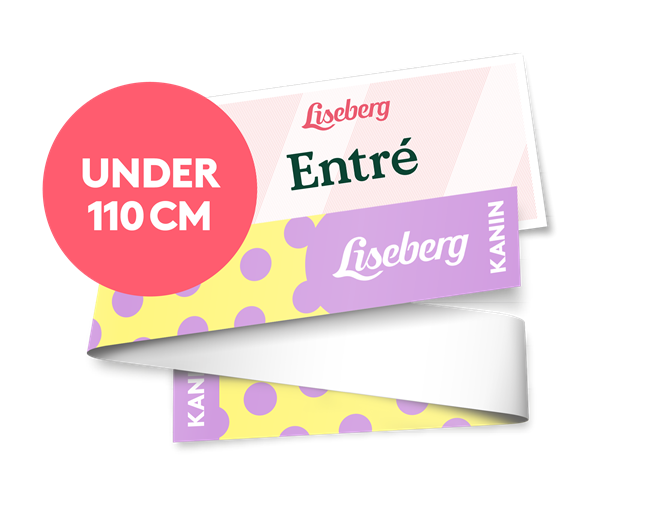 Entré + Åkpass Kanin under 110 cm