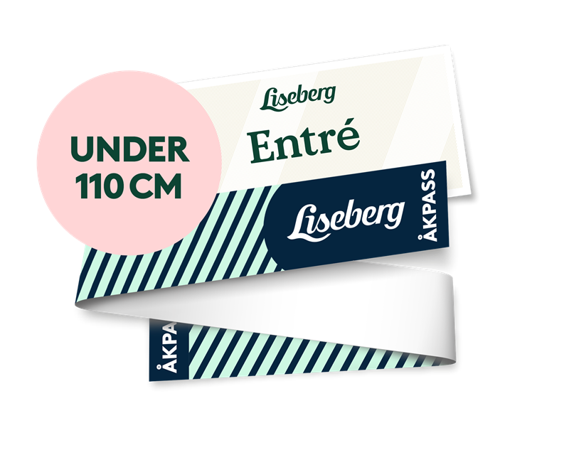 Entré + Åkpass under 110 cm